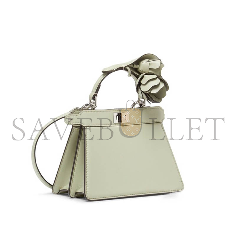 FENDI PEEKABOO I SEE U SATCHEL GREEN TEA 8BN335ANSZF1K3I (20*15*10.5cm)